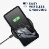 Kwmobile tok Google Pixel 7a telefonhoz, sötétszürke, szilikon, KWM000019YE022C
