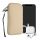 Kwmobile univerzális telefontok, L méret - 6,5 hüvelyk, krémszínű, neoprén, KWM0000099O161C