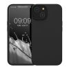 Kwmobile tok Apple iPhone 14 telefonhoz, fekete, szilikon, KWM000016NI029C