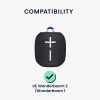 Kwmobile tok Logitech Wonderboom 2/Wonderboom 1, fekete, szilikon, KWM000024TT001C
