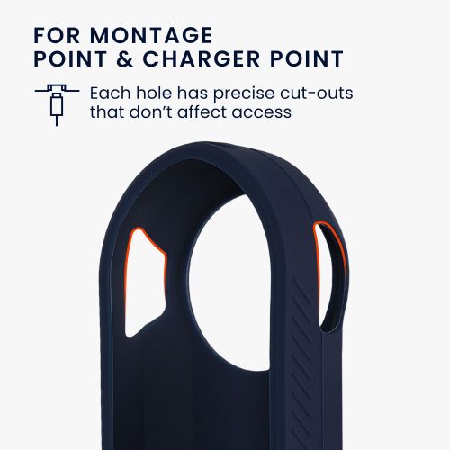 Kwmobile védőtok Garmin Varia RTL515-höz, sötétkék, szilikon, KWM000024US002C