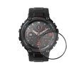 2 db Kwmobile védőfólia készlet Amazfit T-Rex Pro-hoz, átlátszó/fekete, polimer, KWM000024VD001C