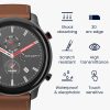 2 db Kwmobile védőfólia készlet Amazfit GTR Minihez, átlátszó/fekete, polimer, KWM000024VE001C
