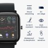 2 db Kwmobile védőfólia készlet Amazfit GTS 2 Minihez, átlátszó/fekete, polimer, KWM000024VG001C