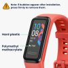 2 db Kwmobile védőfólia készlet Huawei Band 4 telefonhoz, átlátszó/fekete, polimer, KWM000024VP001C