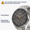 2 db Kwmobile védőfólia készlet Huawei Watch GT 3 Pro készülékhez (43 mm), átlátszó/fekete, polimer, KWM000024VV001C