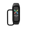 2 db Kwmobile védőfólia készlet OPPO Band Sporthoz, átlátszó/fekete, polimer, KWM000024WI001C