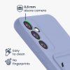 Kwmobile tok Samsung Galaxy A34 5G telefonhoz, lila, szilícium, KWM0000191B005C