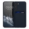 Kwmobile tok Samsung Galaxy S23-hoz, sötétkék, szilikon, KWM0000191D003C