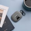 Kwmobile fejhallgató tok Xiaomi Redmi Buds 4 Pro telefonhoz, szürke/fekete, szilikon, KWM0000195S002C