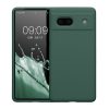 Kwmobile tok Google Pixel 7a telefonhoz, zöld, szilikon, KWM000019YE024C
