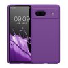 Kwmobile tok Google Pixel 7a telefonhoz, lila, szilikon, KWM000019YE028C