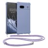 Kwmobile Google Pixel 7a telefontok nyakpánttal, kék, szilikon, KWM000019YH005C