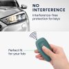 Kwmobile autókulcs fedél Ford 3 gombokhoz - Keyless Go, Sötétzöld, Szilikon, KWM000008AQ005C