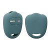 Kwmobile autókulcs fedél Mitsubishi 2 gomboshoz, sötétzöld, szilikon, KWM000008JC002C