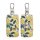 Kwmobile autós kulcstartó Renault 4 gomboshoz - Smart Key, többszínű, ökológiai bőr, KWM000008UA044C