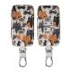 Kwmobile autós kulcstartó Renault 4 gomboshoz - Smart Key, többszínű, ökológiai bőr, KWM000008UA045C