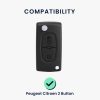 Kwmobile autókulcs fedél Peugeot/Citroen 2 gombos, többszínű, szilikon, KWM0000093T004C