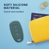 Kwmobile autókulcs fedél Hyundai 3 gombokhoz - Keyless Go, Sötétzöld, Szilikon, KWM000009FX002C