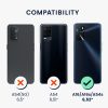 Kwmobile tok OPPO A16/A16s/A54s, sötétzöld, szilikon, KWM0000157V019C