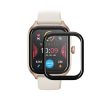 2 db Kwmobile védőfólia készlet Amazfit GTS 4, átlátszó/fekete, polimer, KWM000024VL001C