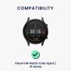 Kwmobile szíj Xiaomi Mi Watch Color Sport/S1 Active, fekete, nylon, KWM000024YA001C