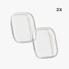 2 db Kwmobile tok készlet Xiaomi Redmi Watch 3 Active, átlátszó, szilikon, KWM000024YF001C
