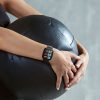 2 db Kwmobile tok készlet Xiaomi Redmi Watch 3 Active készülékhez, fekete/rózsaszín, szilikon, KWM000024YF002C