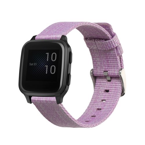 Kwmobile szíj Garmin Venu Sq 2 Musichoz, lila, textil, KWM000024YK002C