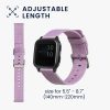 Kwmobile szíj Garmin Venu Sq 2 Musichoz, lila, textil, KWM000024YL002C