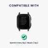 Kwmobile szíj Garmin Venu Sq 2 Musichoz, lila, textil, KWM000024YL002C
