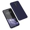 Kwmobile tok Xiaomi Redmi Note 8 Pro telefonhoz, sötétkék, szilikon, KWM000010MT039C