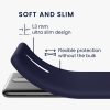 Kwmobile tok Xiaomi Redmi Note 8 Pro telefonhoz, sötétkék, szilikon, KWM000010MT039C