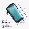 Kwmobile univerzális telefontok, XXL méret - 7 hüvelyk, zöld, neoprén, KWM000016AI060C