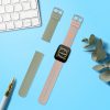 2 db Kwmobile szíj készlet Amazfit Bip 5/GTR 4, zöld/rózsaszín, szilikon, KWM000024YT003C
