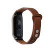 Kwmobile szíj Xiaomi Mi Band 7 telefonhoz, barna, természetes bőr, KWM000024YZ001C