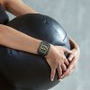 2 db Kwmobile huzat biztonsági üveggel Amazfit Bip 5-höz, átlátszó/fekete, műanyag, KWM000024ZC002C