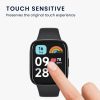 2 db Kwmobile védőfólia készlet Xiaomi Redmi Watch 3 Active-hoz, átlátszó/fekete, polimer, KWM000024ZH001C
