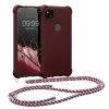 Kwmobile tok Google Pixel 4a telefonhoz, bordó, szilikon, KWM0000126T014C