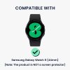 2 db Kwmobile tok készlet Samsung Galaxy Watch 5 készülékhez, fekete/arany, műanyag, KWM000024ZM001C