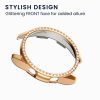2 db Kwmobile tok készlet Samsung Galaxy Watch 3 készülékhez, fekete/arany, műanyag, KWM000024ZP001C