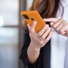 Kwmobile tok Samsung Galaxy A21s, narancssárga, szilikon, KWM000011GI019C
