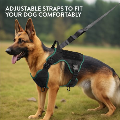 Ham tactic si vesta Navaris pentru caini, marime XL, protectie maxima, NAV0000272Q004C