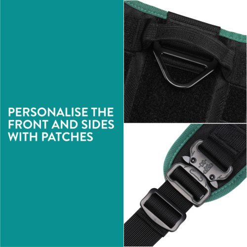 Ham tactic si vesta Navaris pentru caini, marime XL, protectie maxima, NAV0000272Q004C