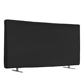   Kwmobile vászonhuzat 65 hüvelykes TV, sötétszürke, textil, KWM000017SW003C