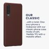 Kwmobile tok Huawei P30-hoz, sötétvörös, szilikon, KWM000009MG012C