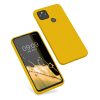 Kwmobile tok Google Pixel 4a 5G telefonhoz, sárga, szilikon, KWM0000125H016C