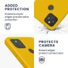 Kwmobile tok Google Pixel 4a 5G telefonhoz, sárga, szilikon, KWM0000125H016C