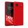 Kwmobile tok Google Pixel 6a telefonhoz, piros, szilikon, KWM000015FZ056C