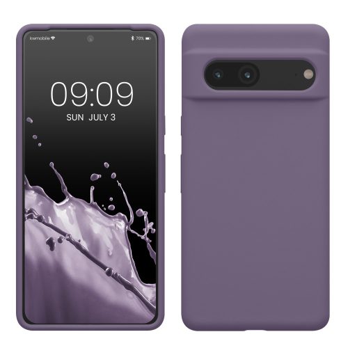 Kwmobile tok Google Pixel 7 telefonhoz, sötétlila, szilikon, KWM0000171I042C